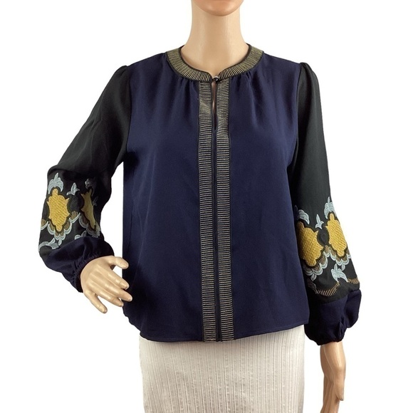Anthropologie Vanessa Virginia Lucania Blouse Size S - Picture 1 of 5